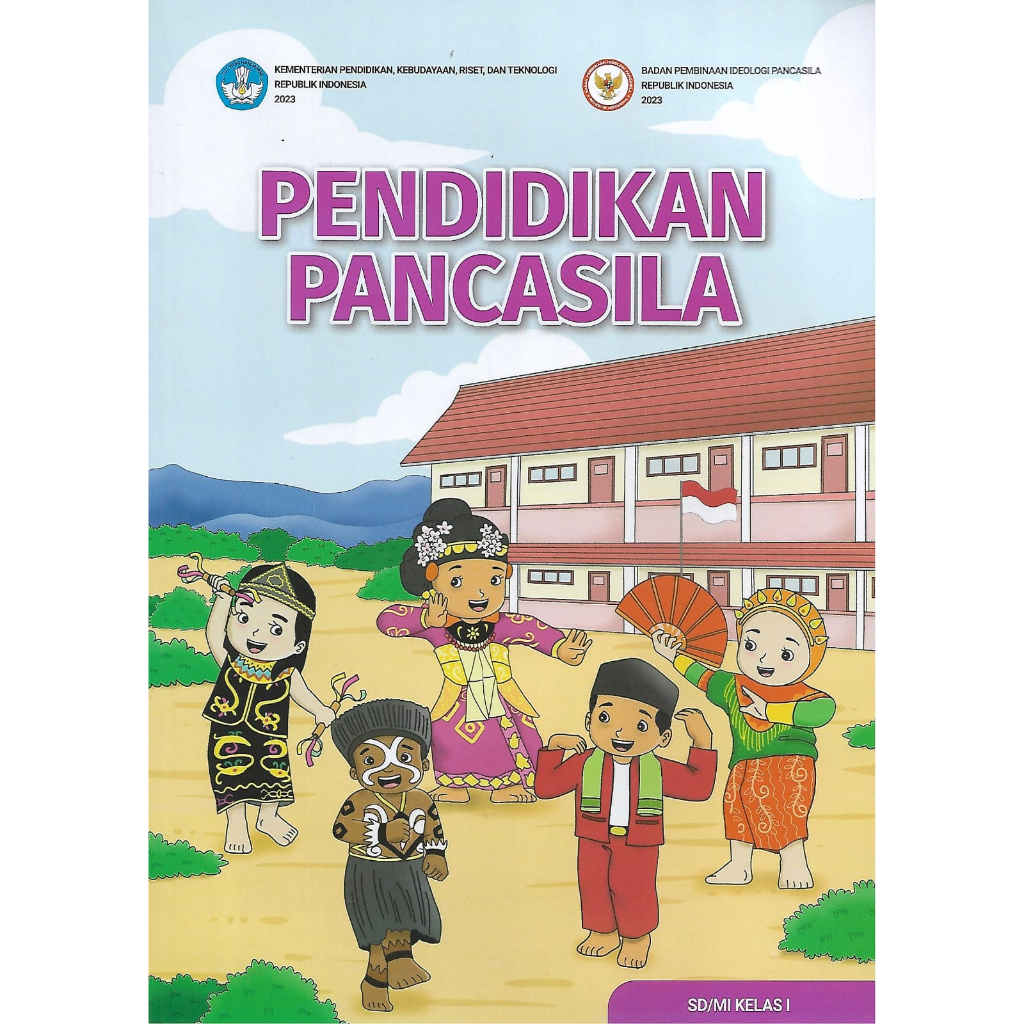 Buku PKN Kelas 1 SD/MI Kurikulum Merdeka.KEMENDIKBUD