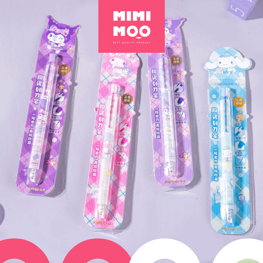 

MIMIMOO Cutter Pen Karakter Cinnamoroll Kuromi My Melody