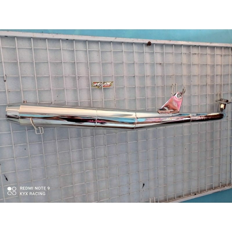 Knalpot Standar Bambu Yamaha Alfa