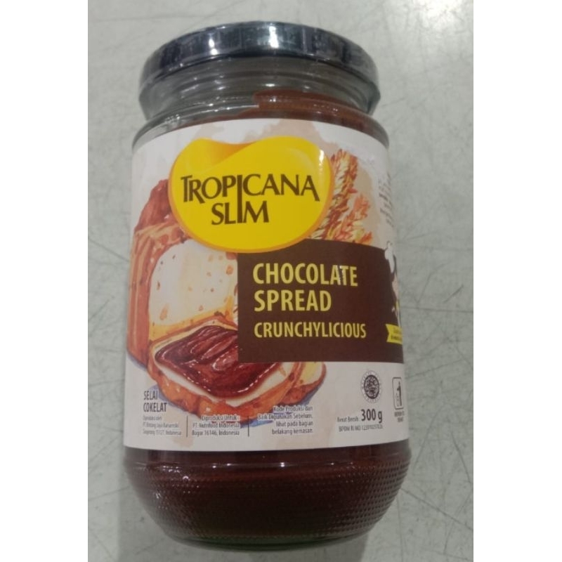 

Selai Cokelat / Chocolate Spread Tropicana Slim 300gram
