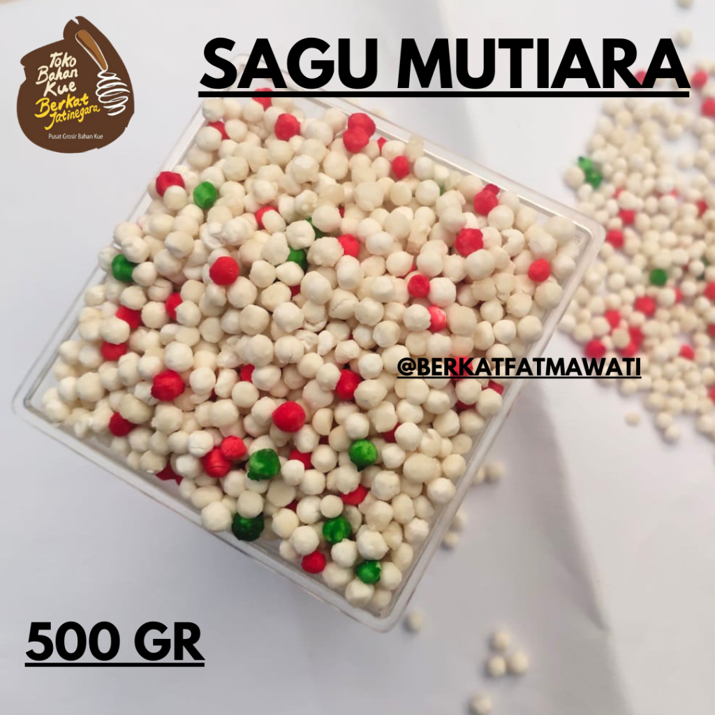 

SAGU MUTIARA CAP ANGSA KEMASAN 500 GR REPACK / SAGU MUTIARA / MUTIARA