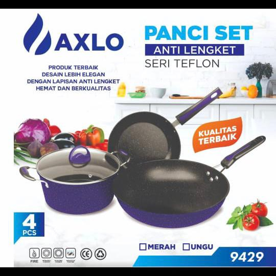 Panci Set Anti Lengket / semi Teflon