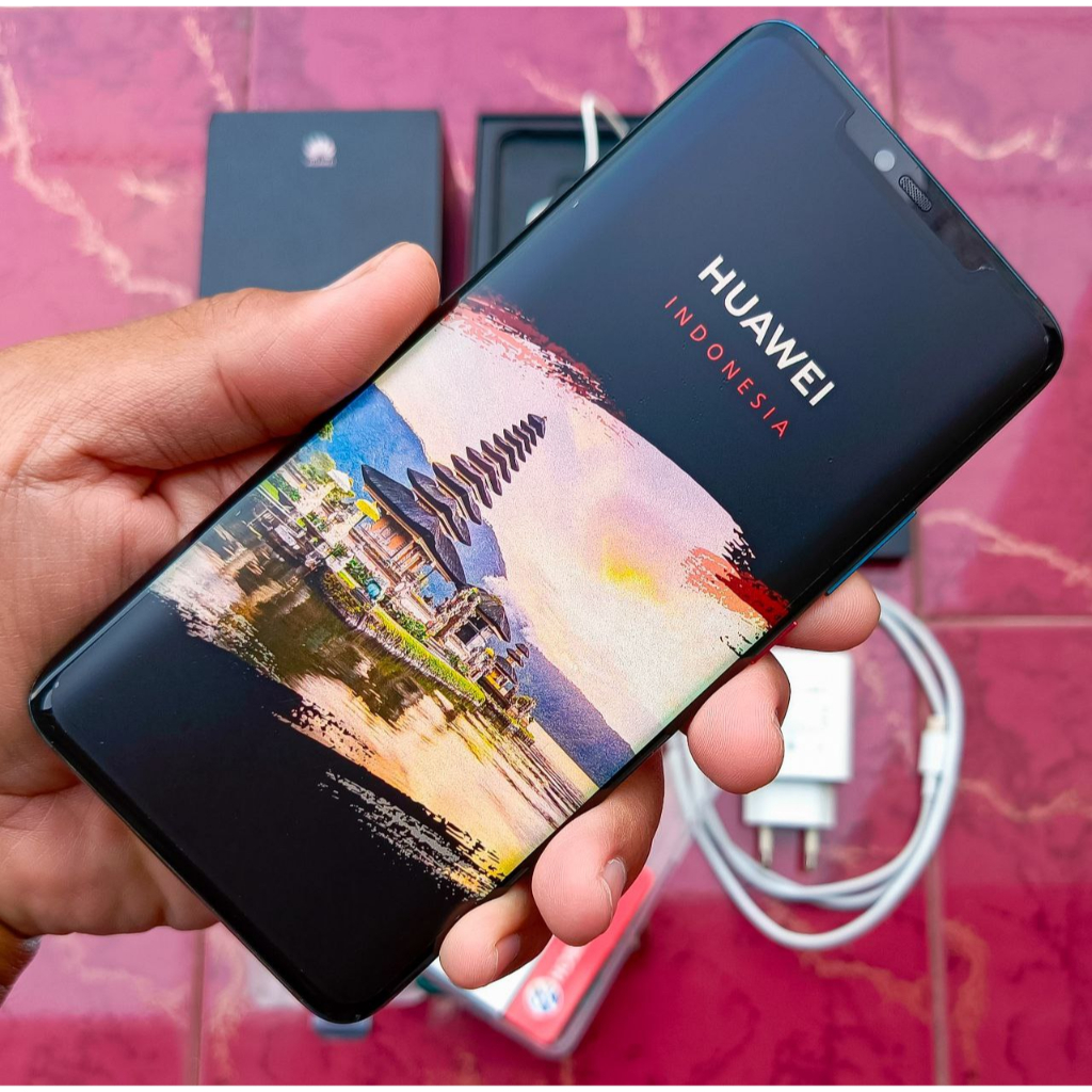 Huawei Mate 20 Pro 6/128GB Midnight Blue Fullset bekas ex. Garansi Indo