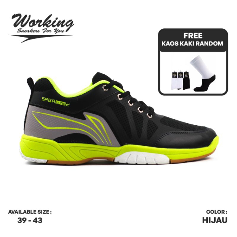 SEPATU OLAHRAGA PRIA FREE KAOS KAKI/SEPATU SPORT/SEPATU BULUTANGKIS