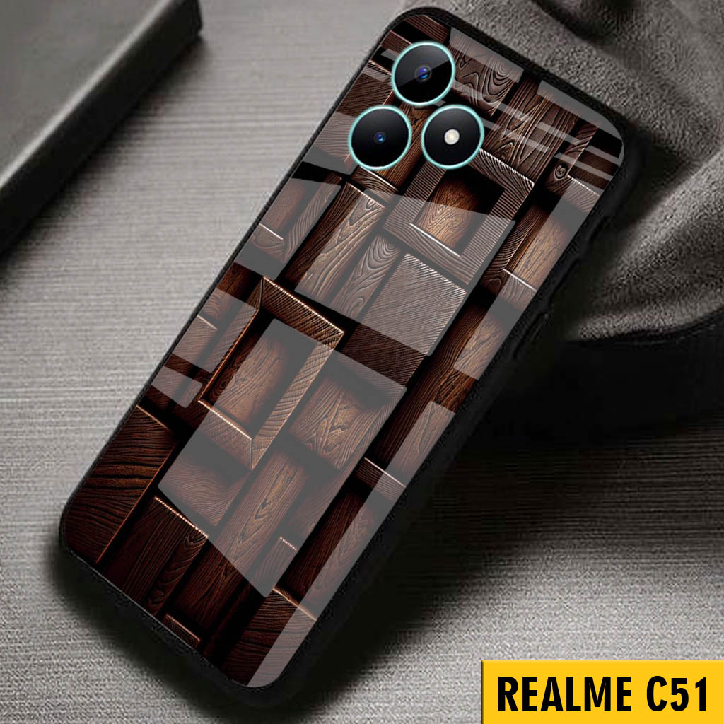 (S32) Softcase Kaca REALME C51 - casing handphone - REALME C51 - pelindung handphone - REALME C51