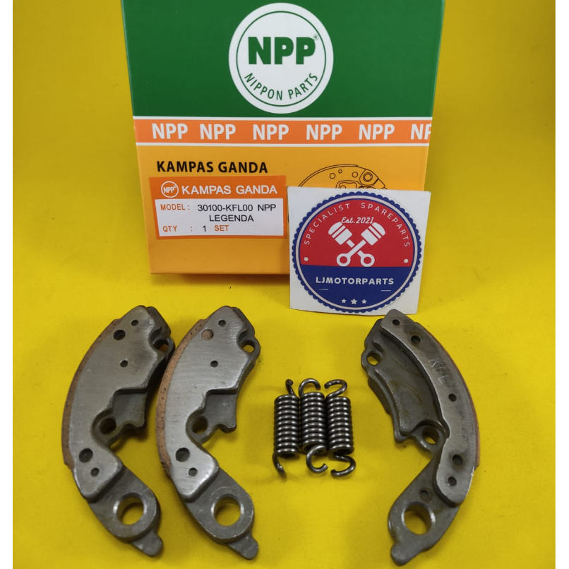 Kampas Ganda Otomatis Kopling Legenda Supra Fit Supra Fit New Revo Lama (Lancip) NPP