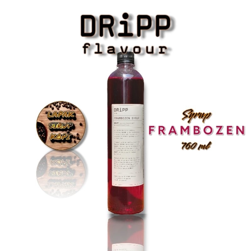 

Dripp - Frambozen syrup 760ml - sirup minuman rasa rasberry