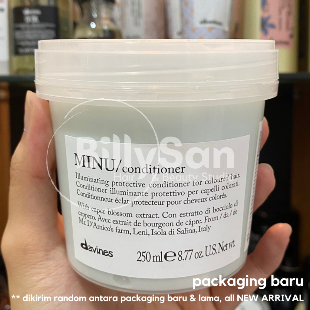 

Davines MINU Conditioner 250ml. Rambut Berwarna / Semir / Color