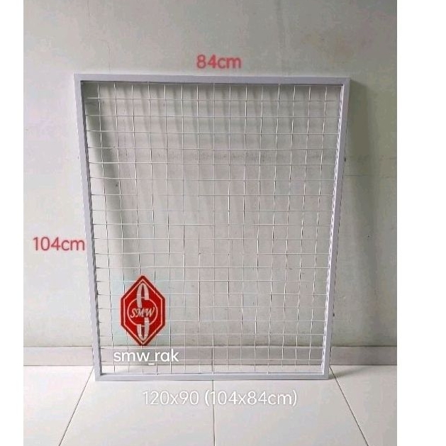 Backmesh Rak Gondola Supermarket/ Minimarket T.104xP.84cm