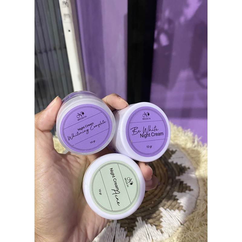 NEW NSSKIN NIGHT CREAM/CREAM MALAM SEMUA VARIAN