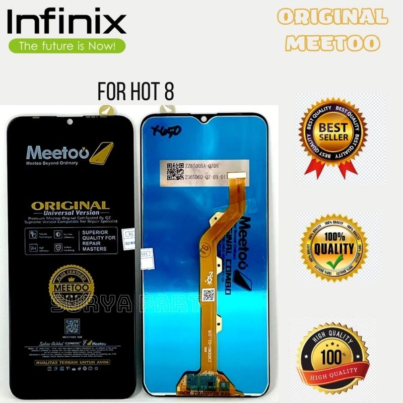 [ORIGINAL] QUALITY LCD INFINIX HOT 8 FULLSET