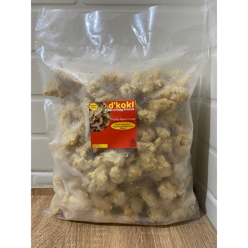 

Fillet Chicken Crispy / Daging Ayam Crispy/ 1 kg / Frozen Food/ Halal