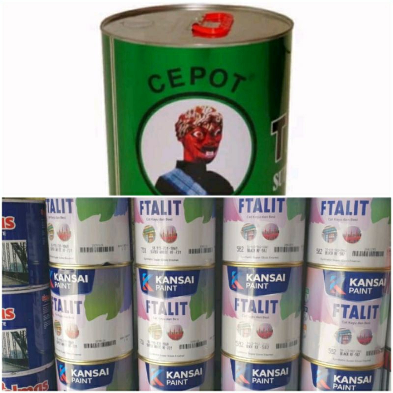 [PAKET BUNDLING] FTALIT + Thinner Cepot 1 Liter