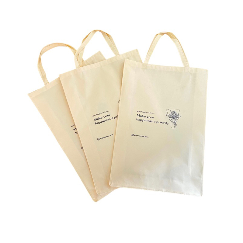 

Tas Jahit - Goodie Bag - Goodie Bag sablon 50x55 - Goodie Bag Jahit