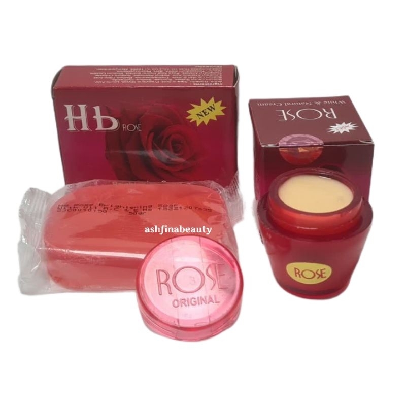 PAKET CREAM ROSE & SABUN ROSE BPOM
