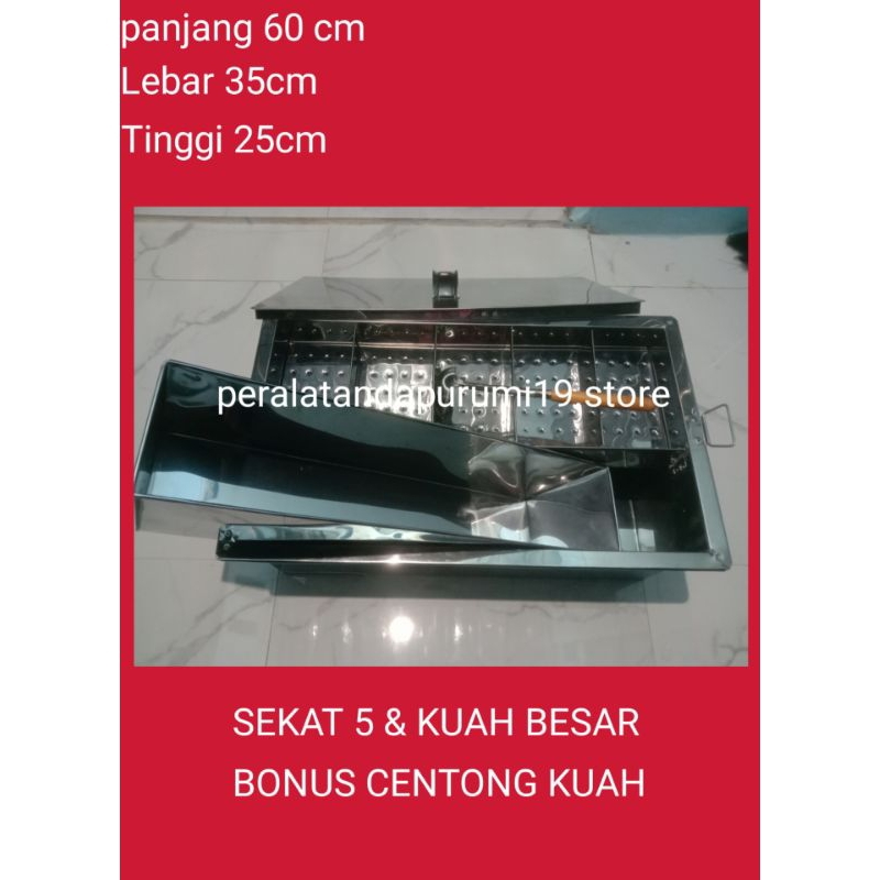 Dandang prasmanan - Panci Mie Kocok - Dandang Bakso Tetelan Kuah Jumbo