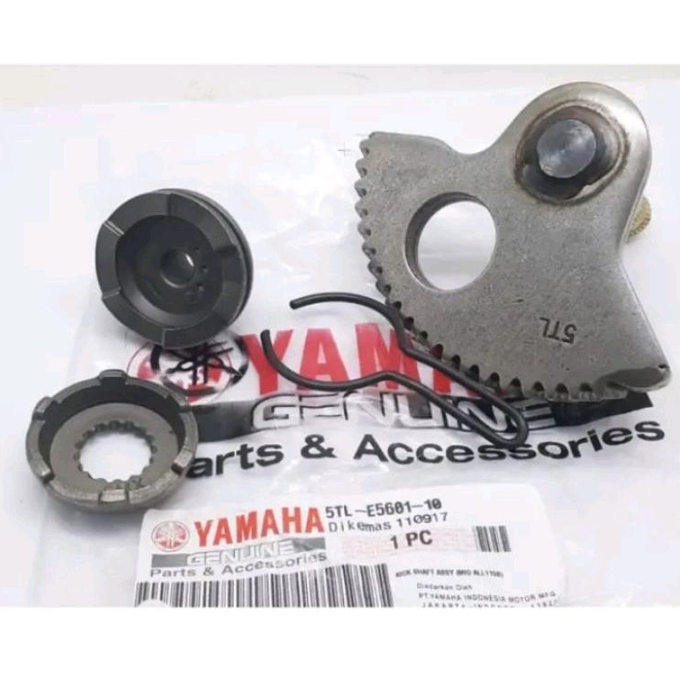 1paket hemat set Gear as salah plus gear pinion Yamaha kode part 5TL Mio sporty Mio smile garnis Mio