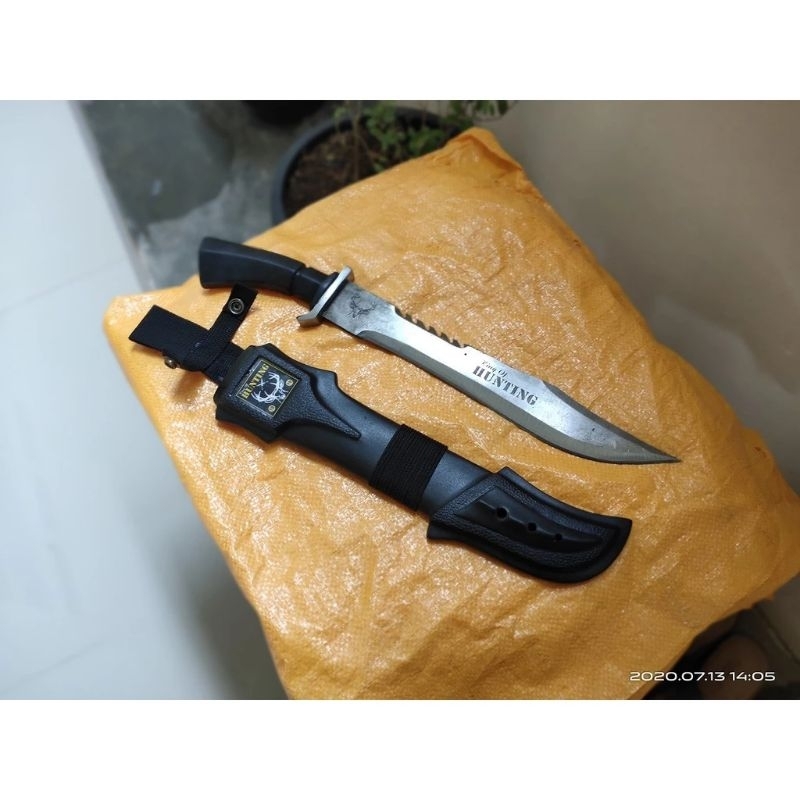 Pisau bowi Pisau Pramuka pisau survival Super Tajam baja per