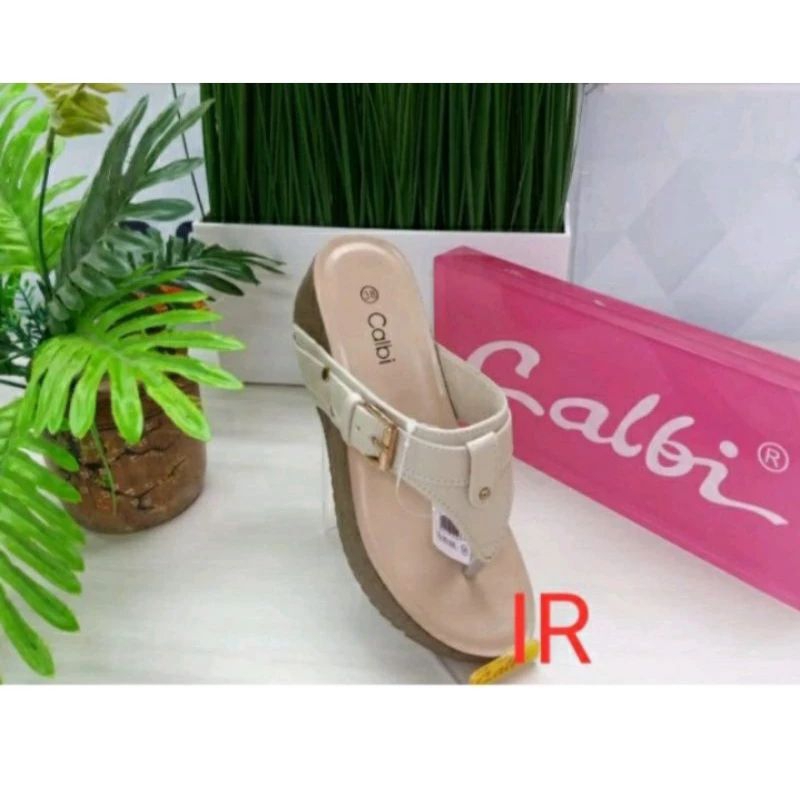 sandal calbi dj1418 cream