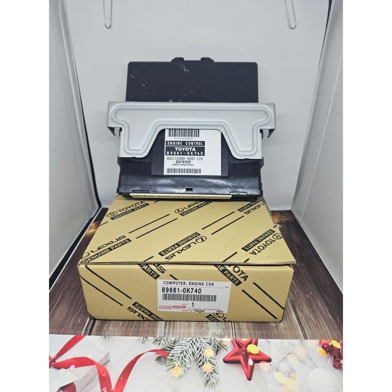 Ecu Computer 89661-0K740 Control Engine Toyota Innova Bensin