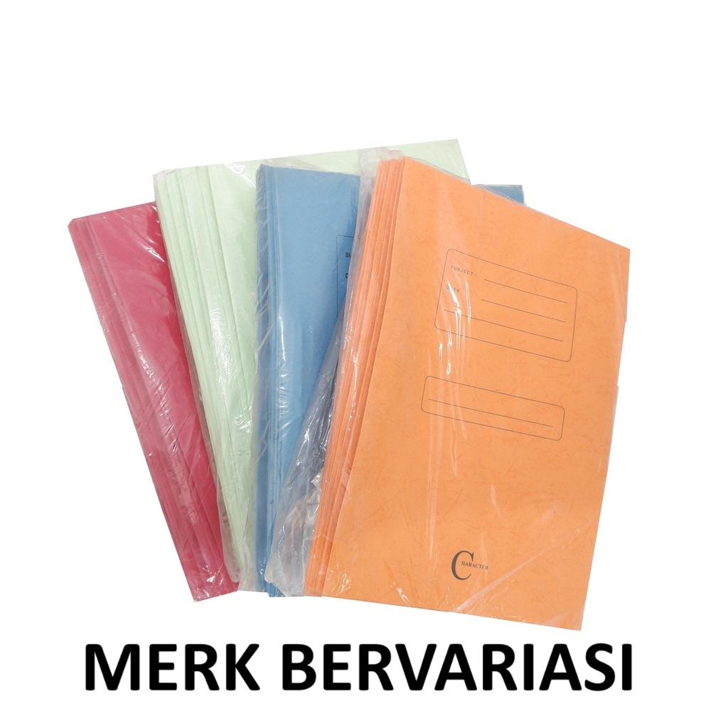 

Map Kertas Buffalo Folio Snail Hecter F4 (Merah Hijau Kuning Biru) - 1 Pack Isi 25 Buah