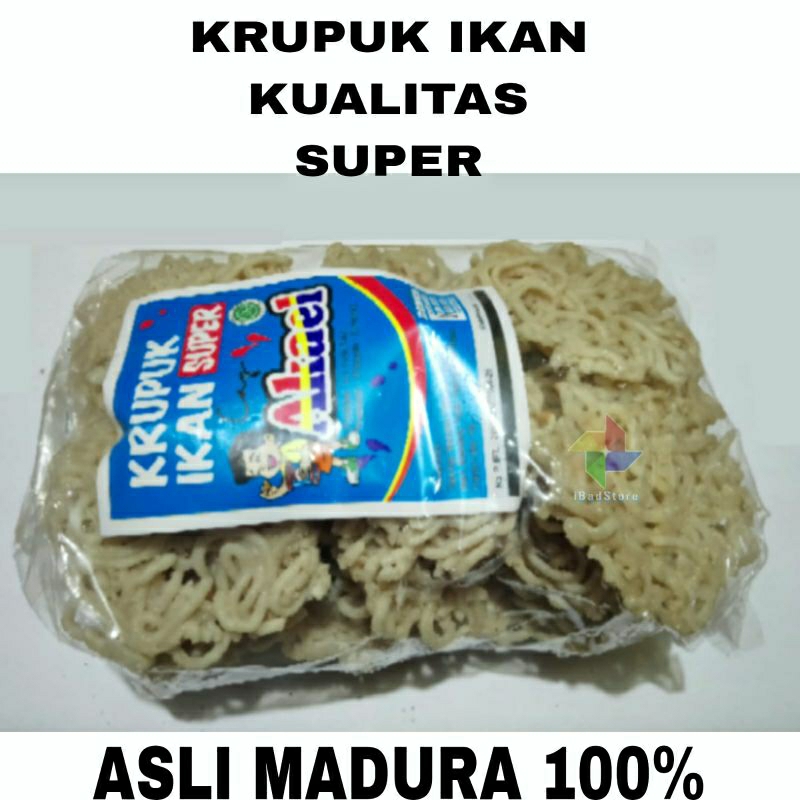 

Krupik ikan 500gram khas madura ENAK / krupuk ikan / kerupuk ikan / keripik ikan