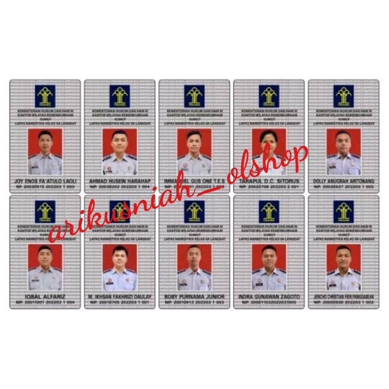 

cetak id card custom