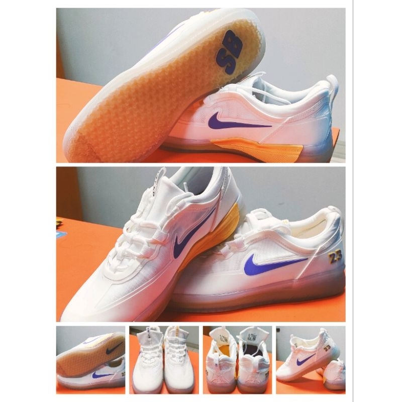 Nike SB Nyjah 2 Lakers version