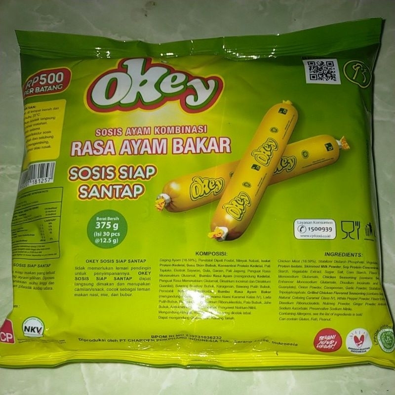 

sosis okey isi 30 pcs
