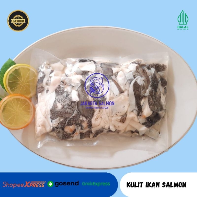 

KULIT SALMON/ KULIT IKAN SALMON/ SALMON SKIN