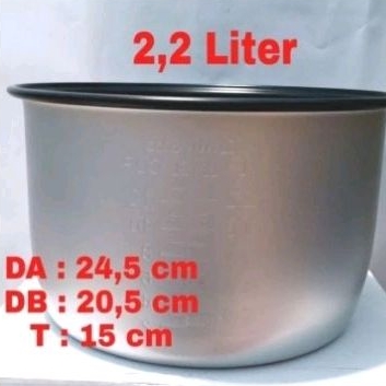 panci mejikom/magic com Miyako 2,2liter MCM-838