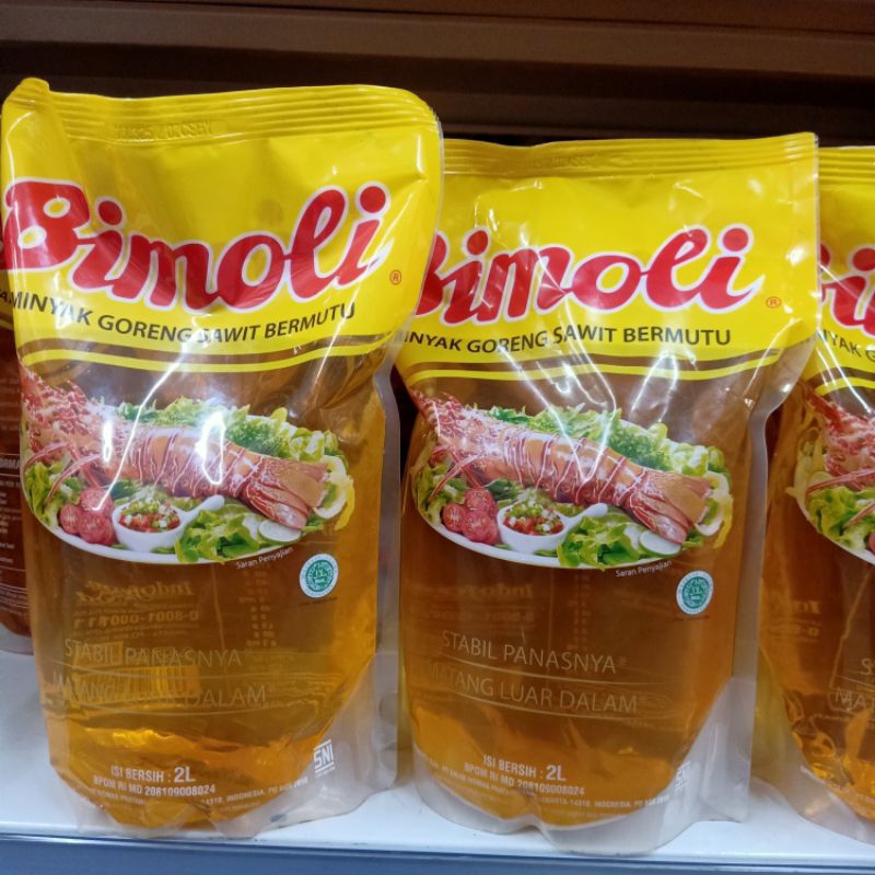 

minyak goreng refill BIMOLI 2L