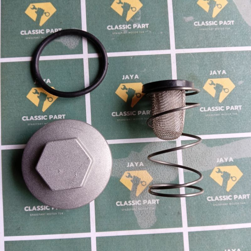 TUTUP TAP SET PER & FILTER OLI CG200 CC ORIGINAL TWMTR PNP CB GL MP TIGER