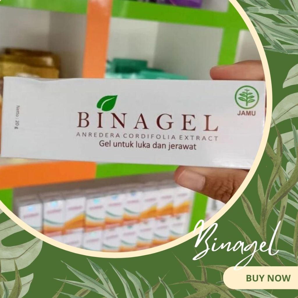 BINAGEL Herbal Penghilang Bekas Luka Ampuh Koreng Kudis Cacar Jerawat