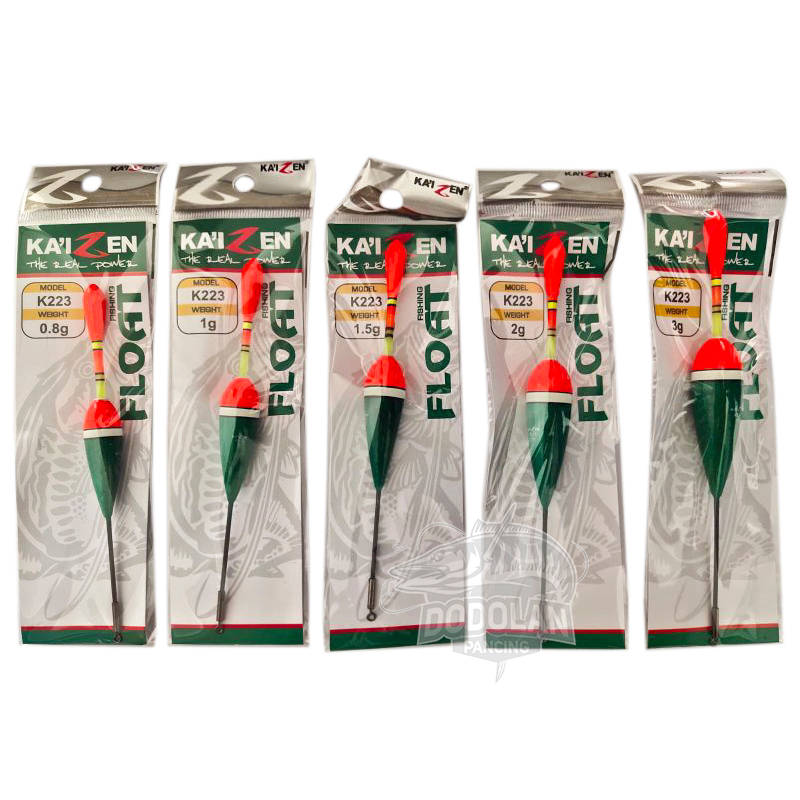 Pelampung Kaizen Type K223 Untuk Mancing Pelampungan Dodolan Pancing