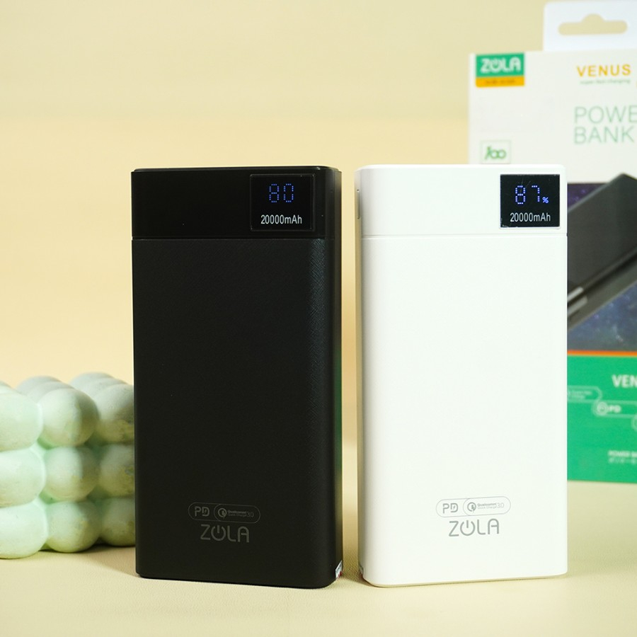 POWERBANK 20000 MAH ZOLA NEW VENUS 20000 MAH POWERBANK ZOLA VENUS B12 20000MAH