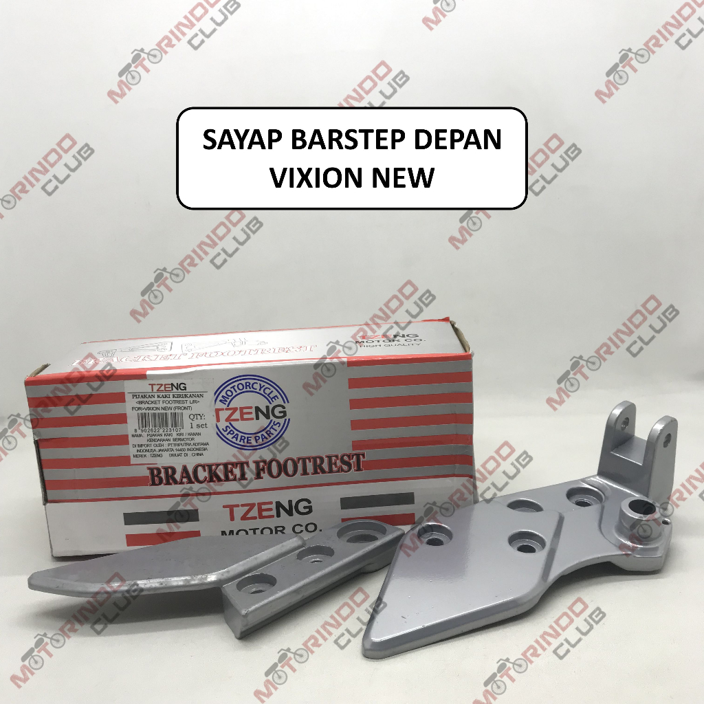 Sayap Injakan Kaki / Sayap Barstep Depan motor VIXION NEW merek Tzeng