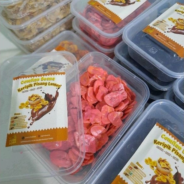 

KERIPIK PISANG LUMER STRAWBERRY 150 GR | SAJIAN BUANA