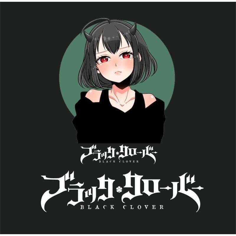 Kaos Anime Nero black Clover