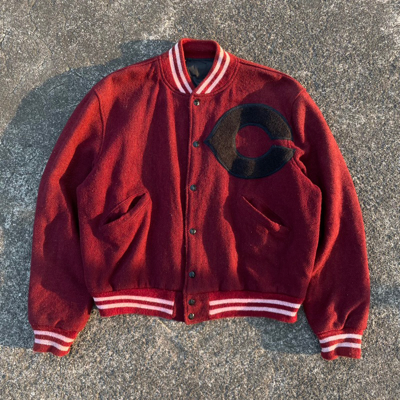VINTAGE VARSITY MLB CINCINNATI REDS SECOND