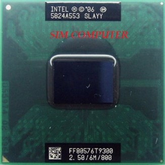 Intel Core 2 Duo T9300 2.5GHz 800MHZ Socket P Processor