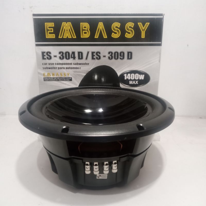 subwoofer 12 inc embassy es 309 D Bas Gleer