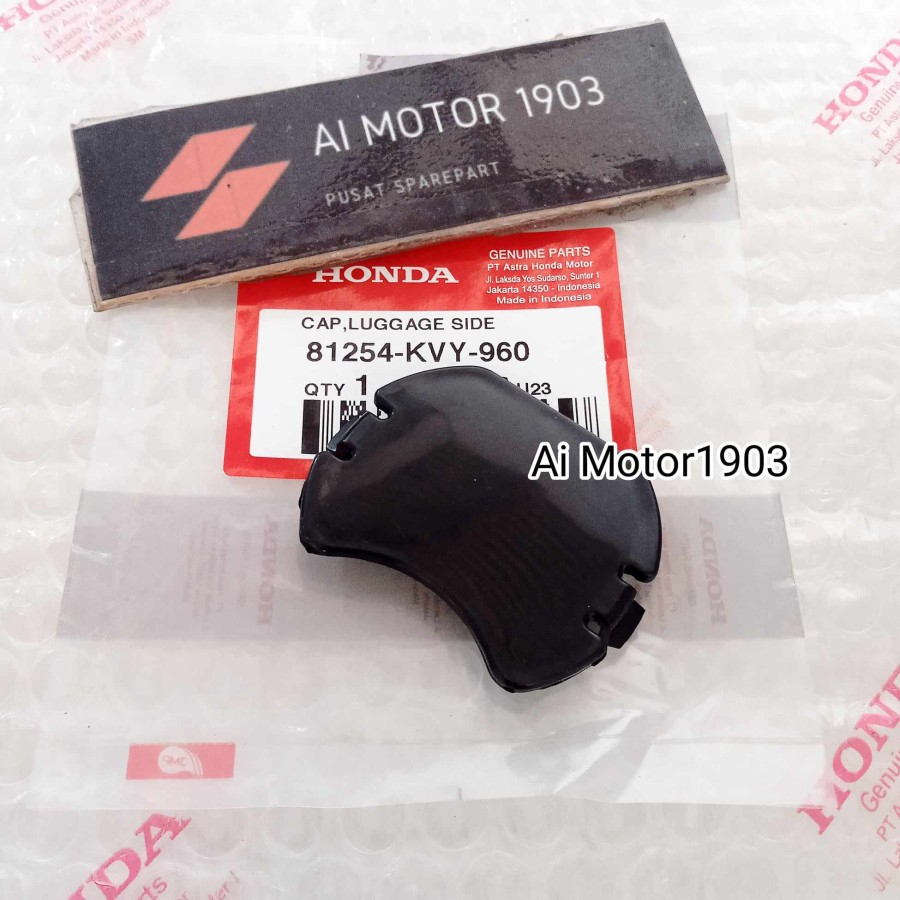 COVER PENUTUP BOK BAGASI CAP TUTUP BAGASI BEAT CARBU AHM 81254-KVY-960