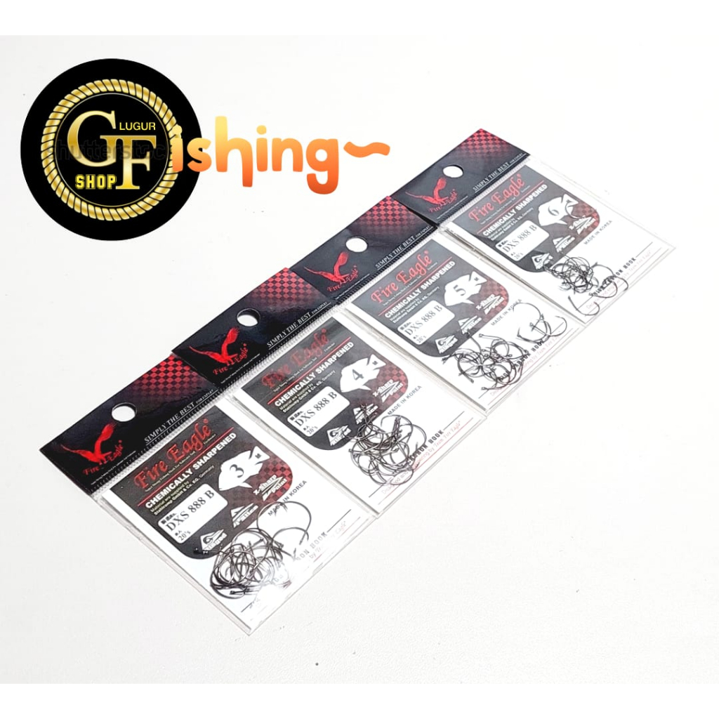 MATA KAIL UDANG FIRE EAGLE DXS 888 B / SIZE: 3-4-5-6-8