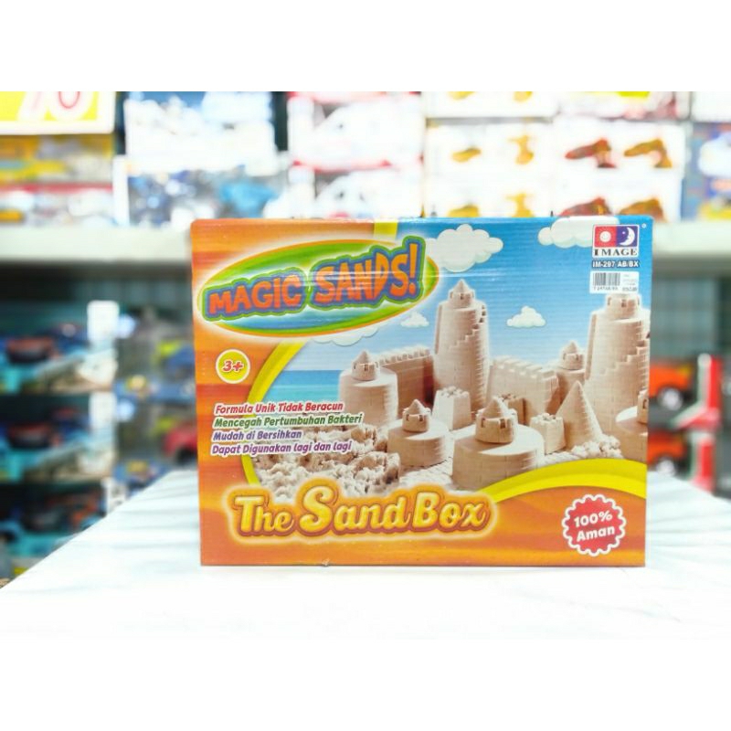 MAINAN PASIR MAGIC SANDS / MAINAN PASIR PASIRAN ANAK AMAN / MAINAN PASIR KINETIK / MAINAN EDUKASI AN