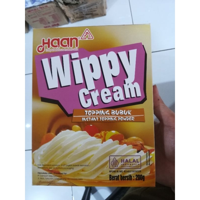 

wippy cream/topping bubuk 200gram