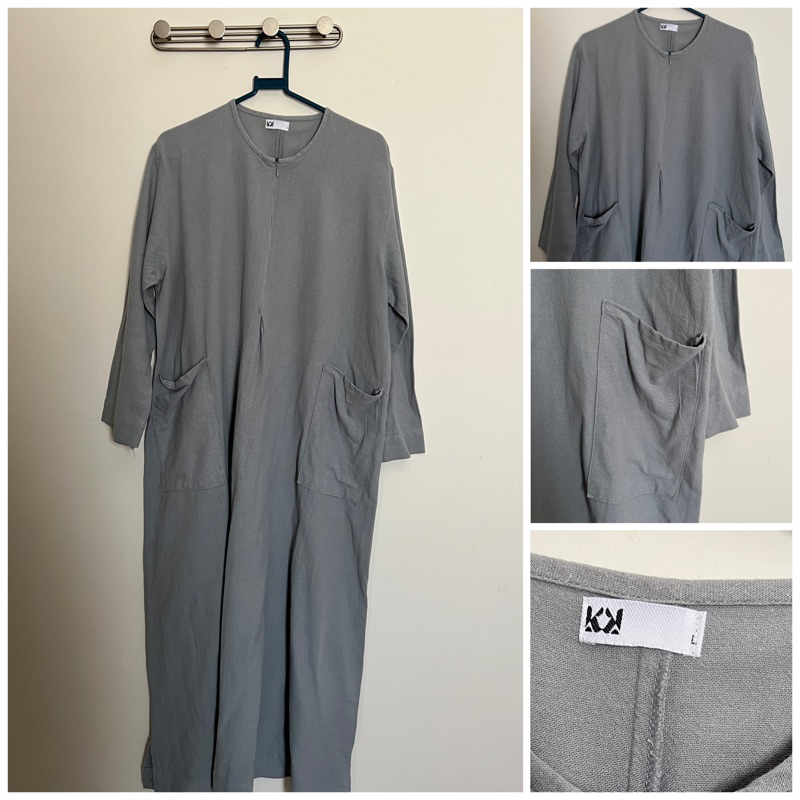 preloved basic linen dress khalewale