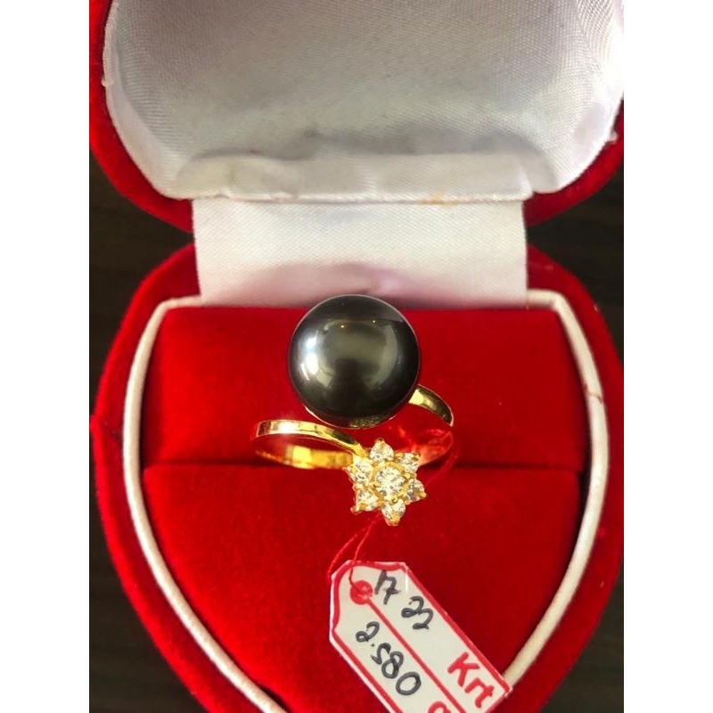 Pesanan Emas Mutiara Air Laut Hitam Ada Surat dan Sertifikat