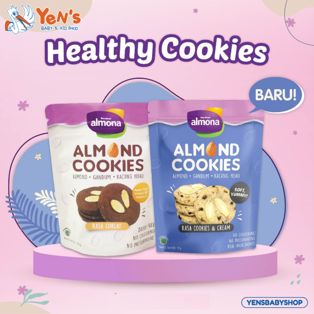 

ALMONA Almond Cookies - Snack Sehat