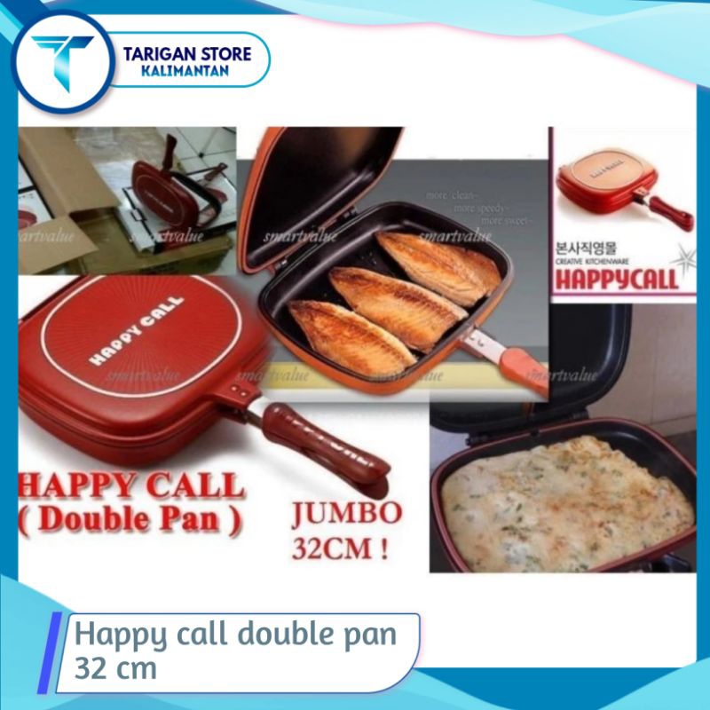 Happycall Jumbo Size | Double Pan | Grill Pan | ORIGINAL